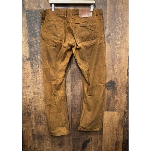 Cult Of Individuality Hagen Relaxed Brown Pants Jeans 40x32 - Picture 2 of 9